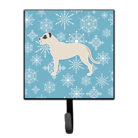 Carolines Treasures Winter Snowflake Dogo Argentino Leash or Key Holder BB3567SH4